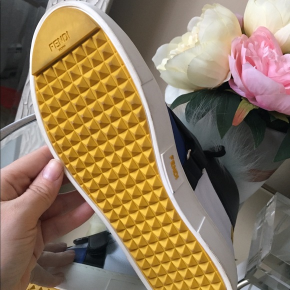 Fendi Carlito fur sneakers - Picture 8 of 8